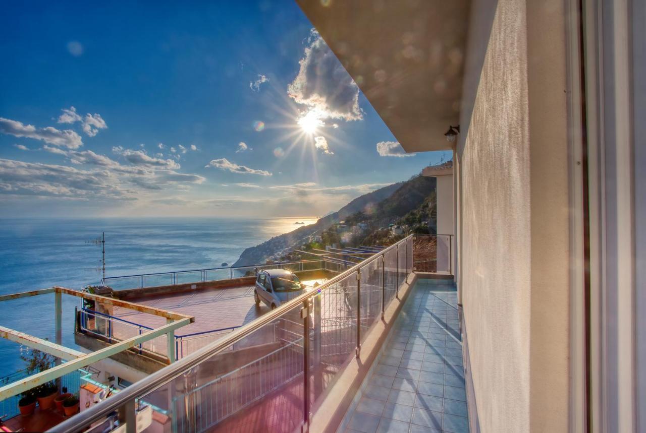 Domus Teresia - Amalfi Coast Lejlighed Furore Eksteriør billede